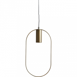 Shape Hängande fönsterlampa vit/guld 38cm