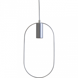 Shape Hängande fönsterlampa vit/silver 38cm