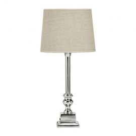 PR Home Linne fönsterlampa silver/beige 46cm