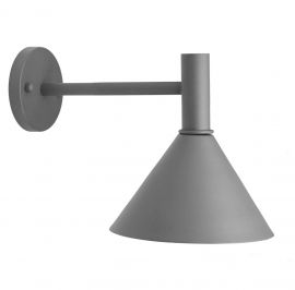 MiniTripp fasadlampa grå 30cm