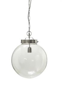 Normandy taklampa antiksilver 40cm
