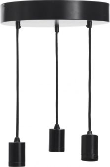 Skyn taklampa svart 30cm