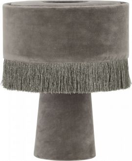 PR Home Alexis bordslampa grå sammet 31cm