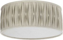 Plafond stygn plissé beige 45cm