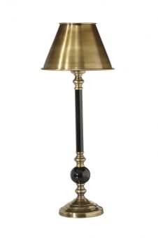 Abbey bordslampa med metallskärm 49cm