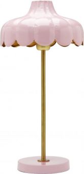 PR Home Wells Bordslampa rosa/mässing 50cm