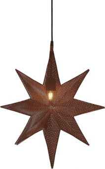 Capella Adventsstjärna rost 50cm