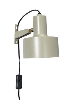 Solo vägglampa matt beige 23cm