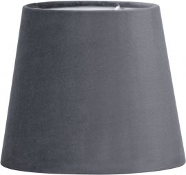PR Home Lampskärm Mia Sammet grå 20cm