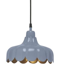 Wells Tak/Fönsterlampa denim/guld 24cm