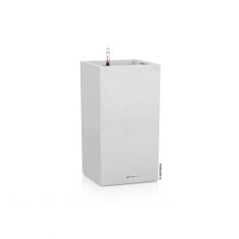 Självvattnande Kruka Canto Stone High 40 quartzvit H76cm