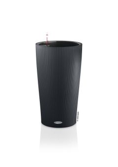 Självvattnande Kruka Cilindro Color 23 skiffergrå H41cm