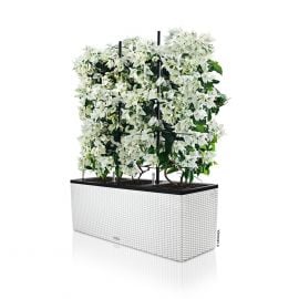 Lechuza Självvattnande Blomlåda Trio Cottage 30 vit L100cm 