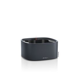 Självvattnande Inomhuskruka Pila low 35cm skiffergrå