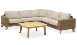 LifestyleGarden Bahamas hörnsoffa 273x273cm med soffbord kvadrat