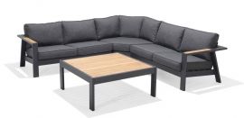 LifestyleGarden Palau Loungeset Hörnsoffa 262x262cm & Soffbord