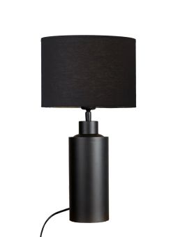 Solo Bordslampa matt svart/svart skärm 55cm
