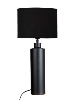 Solo Bordslampa matt svart/svart skärm 65cm