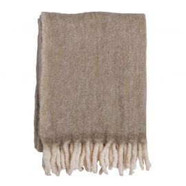 Mogihome pläd Morgan 130x170cm beige