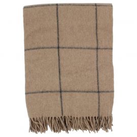 Mogihome pläd Elton 130x170cm beige