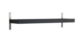 Oscarssons Möbel Nadja Skohylla 80cm 1 plan svartbetsad ek