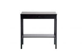 Oscarssons Möbel Cora Sideboard 80cm svartbetsad ek/svart stål