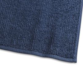Handduk Stripe Frotté 2-pack marinblå 30x50cm