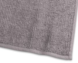 Handduk Stripe Frotté 2-pack grå 30x50cm