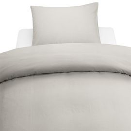 Påslakanset Washed Spjälsäng beige Borganäs