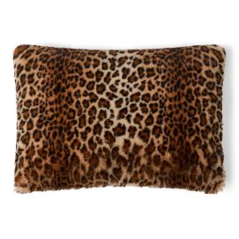 Leo kudde fuskpäls Brown 40x60cm