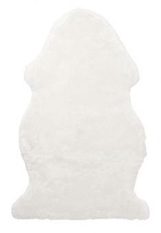 Lammskinnsfäll Baby extra mjuk vit 70cm, ullängd 25mm