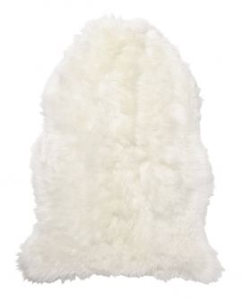 SkinnWille Lammskinnsfäll Baby extra mjuk vit 70cm, ullängd 40mm