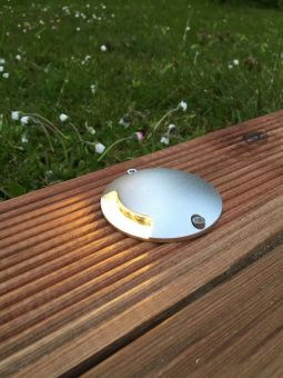 Lightson Lightson Zenit vägg/decklight 0,5W silver