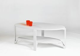 Stenexpo Lund  soffbord 120x60cm vit