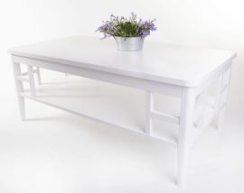 Stenexpo Paris soffbord 130x70cm vit