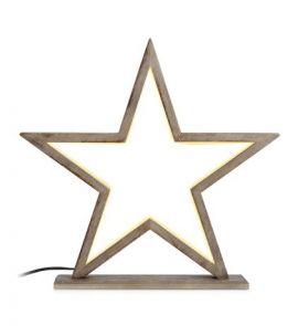 Markslöjd Fönsterstjärna Markslöjd Polaris bord brunbets 39cm