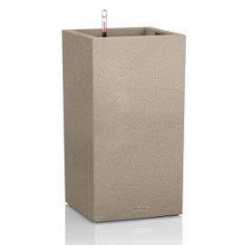 Självvattnande Kruka Canto Stone High 40cm sandbeige h76cm