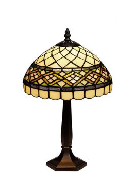Nostalgia Design Retro Tiffany bordslampa 41cm