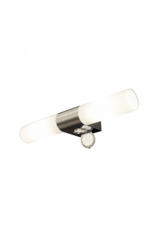 Cosenza Vägglampa krom/opalvit 43,5cm