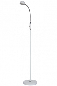 Juno Golvlampa vit/krom 128cm