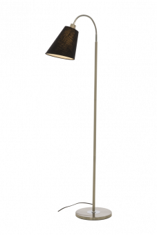 Ljusdal Golvlampa stål/krom 140cm