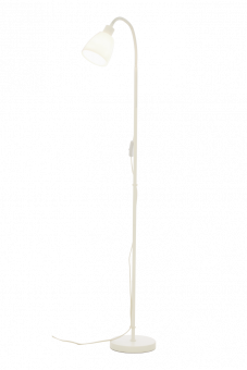 Kiruna Golvlampa vit 123cm