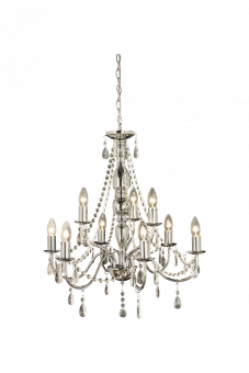 Chateau Taklampa krom 60cm