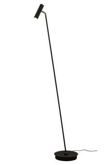 Artic Golvlampa svart/stål 140cm