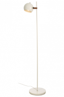 Bow Golvlampa vit/brun/silver 147,5cm