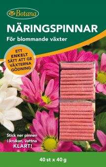 Botana Växtnäring 40st pinnar, 40g