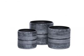 Ensi krukor Jylland zink 3-set 15-21cm