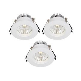 Markslöjd Ares Downlight Spot 3-pack IP44 Vit