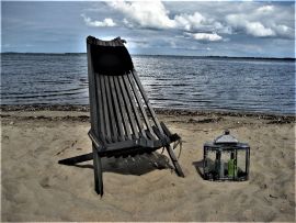 Calcutta Relaxstol, Grå