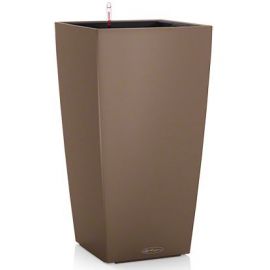 Självvattnande kruka Cubico Color 40 Nötfärgad  H75cm